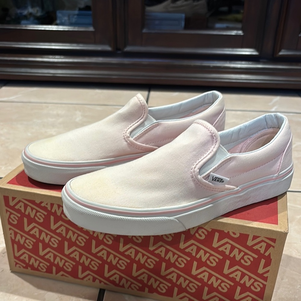 Classic slip on VANS Ballerina pink/True white
